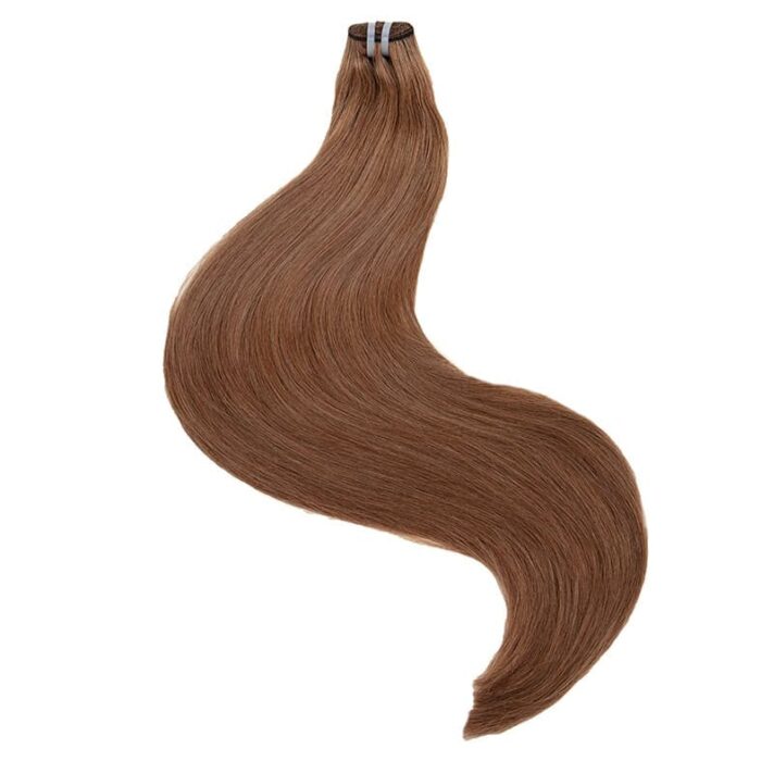 Träns löshår 60 cm tropical blond weft hair extensions